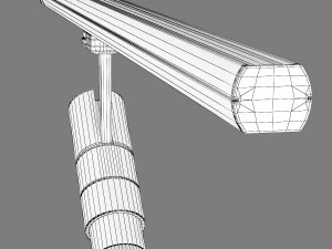 21543x fuoco lightstar led lamp for 3-phase track 3D Model