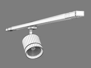 3012xx canno lightstar led lamp for 1-phase track 3D Model