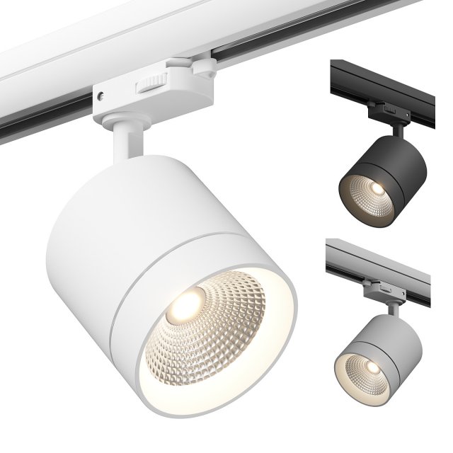 3015xx canno lightstar led lamp for 3-phase track Modelo 3D .c4d .max .obj .3ds .fbx .stl .blend 