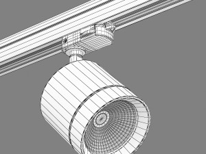 3015xx canno lightstar led lamp for 3-phase track Modelo 3D