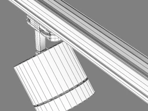 3015xx canno lightstar led lamp for 3-phase track 3D Model