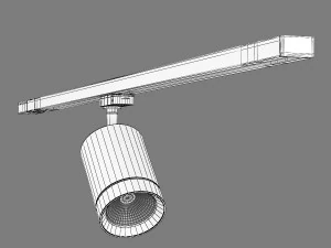 3032xx canno lightstar led lamp for 1-phase track 3D Model