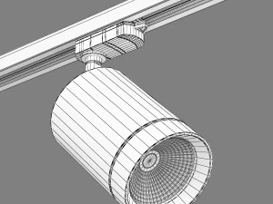 3032xx canno lightstar led lamp for 1-phase track 3D Model
