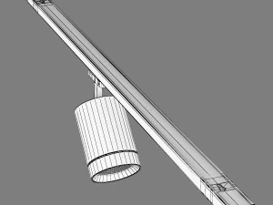 3032xx canno lightstar led lamp for 1-phase track 3D Model