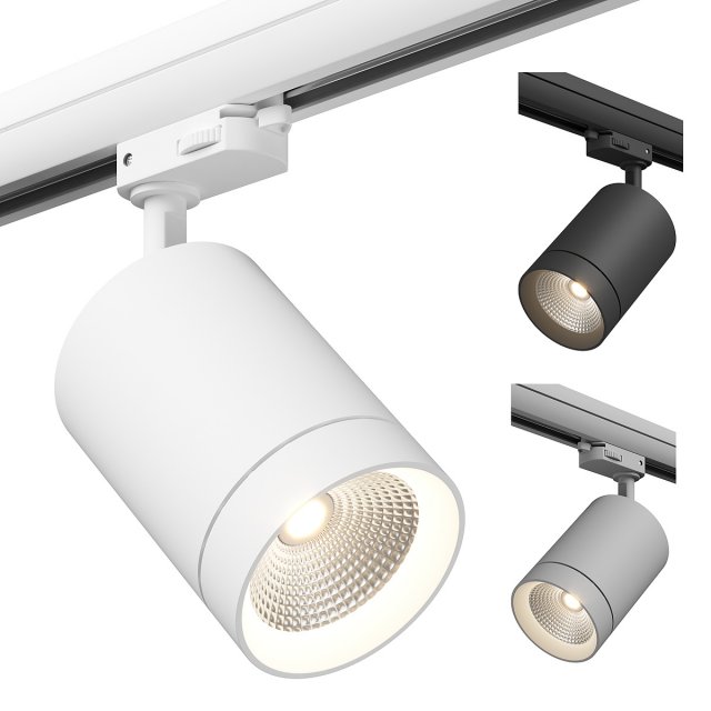 3035xx canno lightstar led lamp for 1-phase track 3D Modell .c4d .max .obj .3ds .fbx .stl .blend 