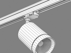 3035xx canno lightstar led lamp for 1-phase track 3D Modell