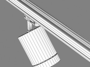 3035xx canno lightstar led lamp for 1-phase track 3D Modell