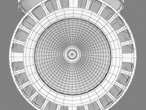 3813xx forte lightstar ceiling lamp 3D 모델