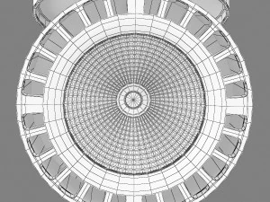 3813xx forte lightstar ceiling lamp 3D Model