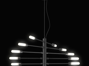 733127 ragno lightstar pendant chandelier 3D Модель