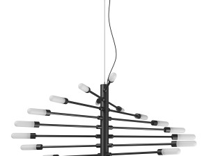 733187 ragno lightstar pendant chandelier Model 3D
