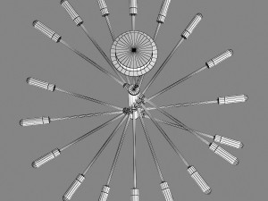 733187 ragno lightstar pendant chandelier Model 3D