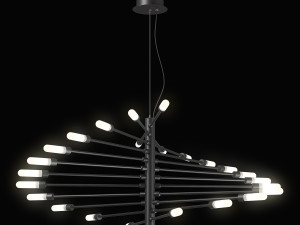 733247 ragno lightstar pendant chandelier Modelo 3D