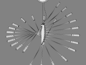 733247 ragno lightstar pendant chandelier Modelo 3D