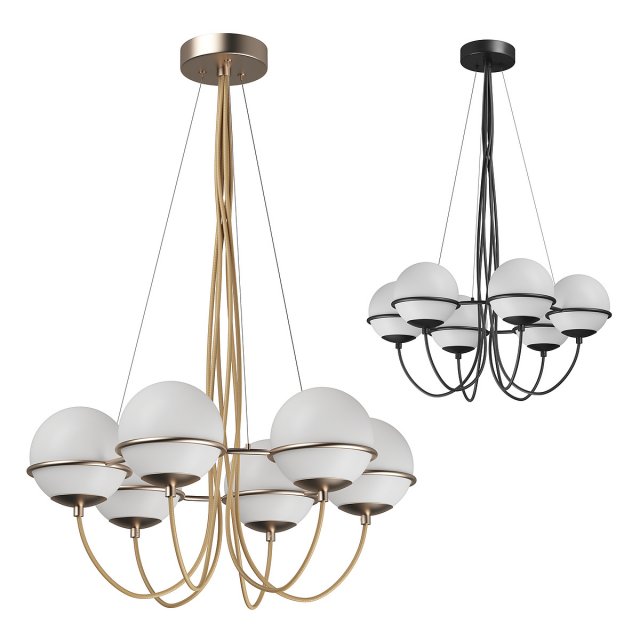 80326x globo lightstar pendant chandelier 3D 모델 .c4d .max .obj .3ds .fbx .stl .blend 