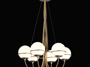 80326x globo lightstar pendant chandelier 3D 모델