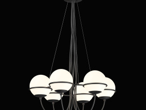 80326x globo lightstar pendant chandelier 3D 모델