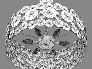 797061 circo lightstar pendant chandelier 3D Model