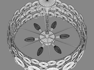 797067 circo lightstar pendant chandelier 3D Model