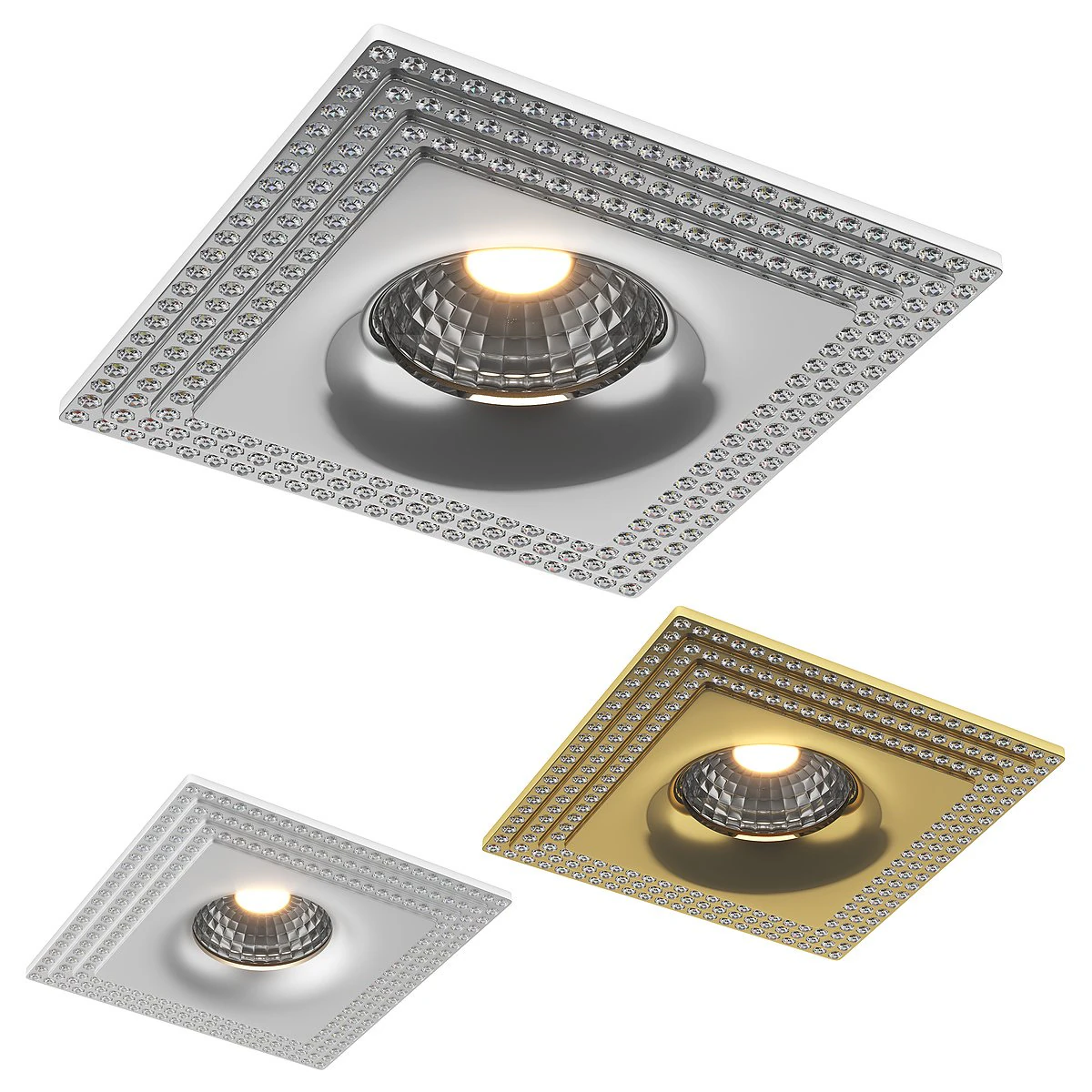 01198x miriade lightstar recessed spotlight 3D Model .c4d .max .obj .3ds .fbx .stl .blend 