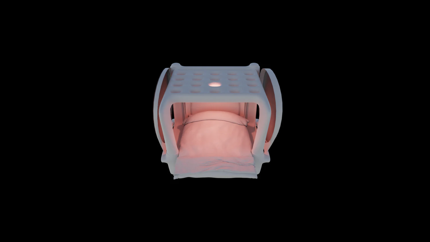 bed 3D Model .c4d .max .obj .3ds .fbx .stl .blend 