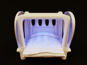 bed 3D Model