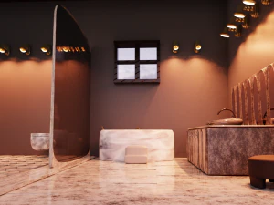 バスルーム 3Dモデル