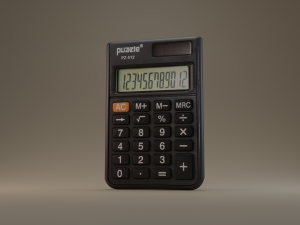 calculator 3D Model