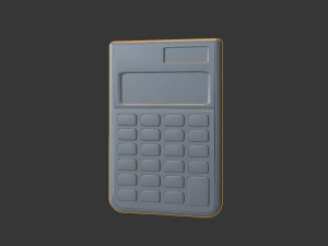 calculator 3D Model