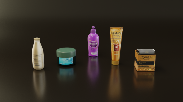 cosmetics 3D-Modell .c4d .max .obj .3ds .fbx .stl .blend 