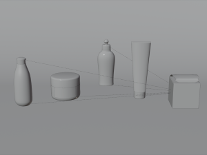 cosmetics 3D-Modell