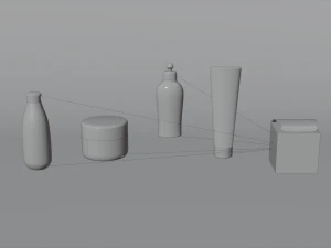 cosmetics 3D Model