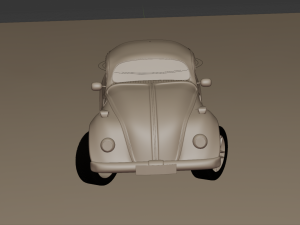 car volkswagen beetle 3D Model