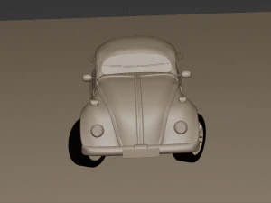 car volkswagen beetle 3D Model