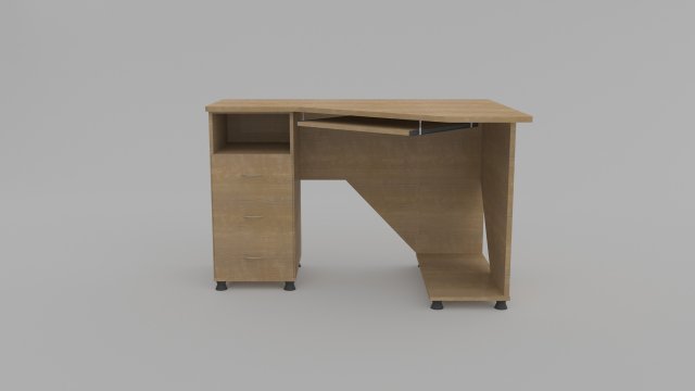 computer desk 3Dモデル .c4d .max .obj .3ds .fbx .stl .blend 