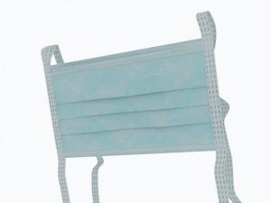 medical mask 3D 모델
