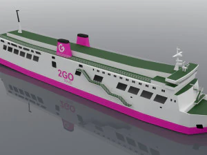 navios aquinos Modelo 3D