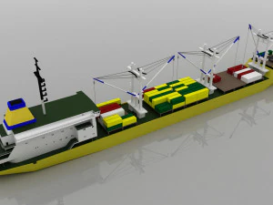sulpicio express 7 ship 3D Model