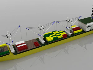 sulpicio express 7 ship 3D Model