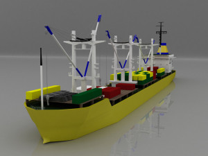 sulpicio express 7 ship 3D Модель