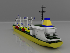 sulpicio express 7 ship 3D Модель