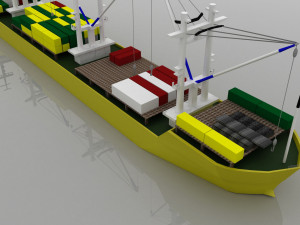sulpicio express 7 ship 3D Модель