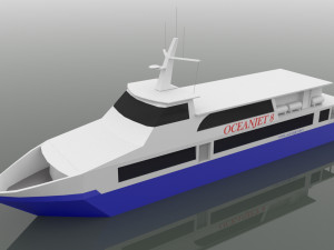 ocean jet 8 Modèle 3D