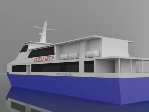 ocean jet 8 3D Model