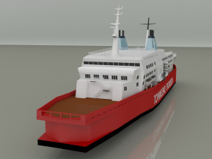 ms herald of free enterprise 3D Model