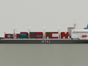 kariba ship 3D Model