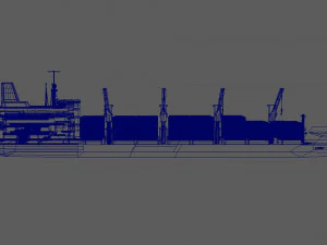 kariba ship 3D Model