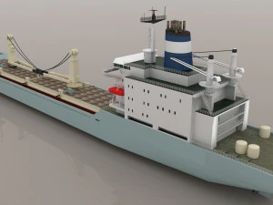 clary bulk carrier 3D Model