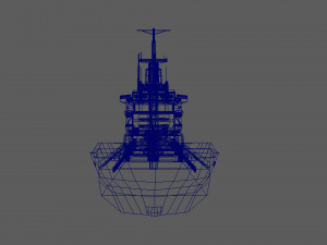 clary bulk carrier 3D-Modell