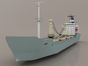 clary bulk carrier 3D-Modell